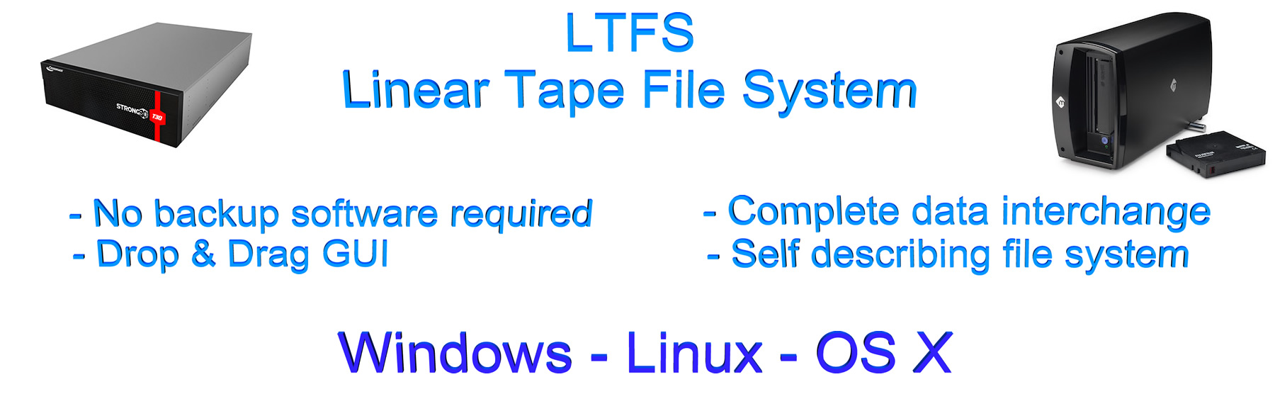 LTO Tape Media & Systems UK supplied